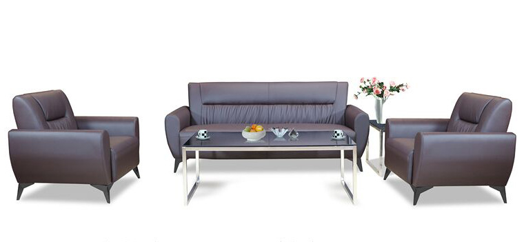 Manufactor Direct selling to work in an office sofa The reception sofa combination genuine leather business affairs Front modern Simplicity