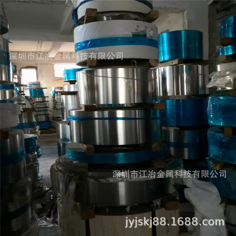 301SEH超硬不锈钢片 修圆边卷带 0.1 0.15 0.2mm 430镜面钢带平板