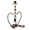 Cross -border supply dual -tube water smoke set Arab glass water cigarette bottle foreign trade hookah shiSha