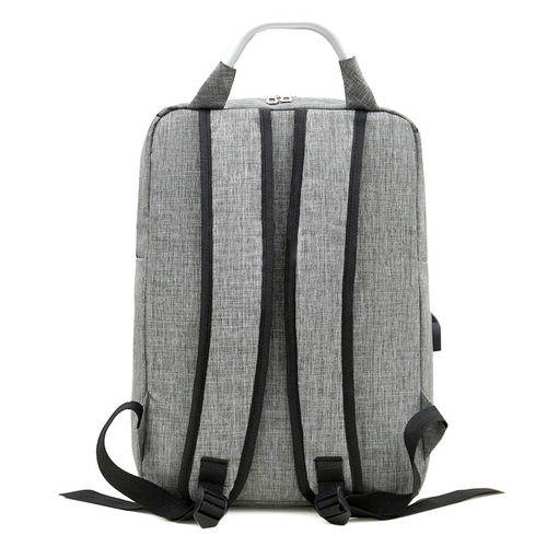 Double-shoulder backpack men's hand-held laptop bag multi-functional travel charging business casual student backpack