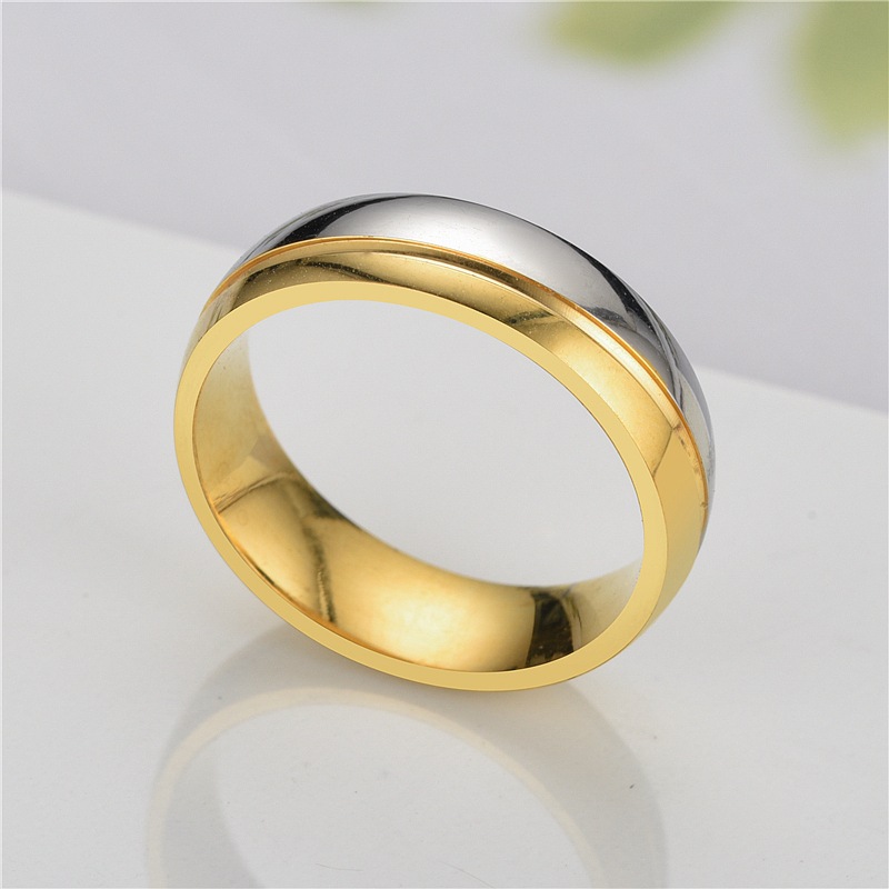 Basic Classic Style Geometric Stainless Steel Inlay Artificial Gemstones Rings display picture 9