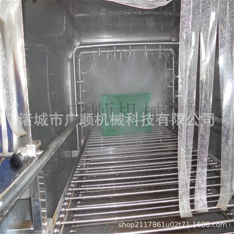 L 全自动高压喷淋式洗筐机 汽车配件托盘清洗机定zhi