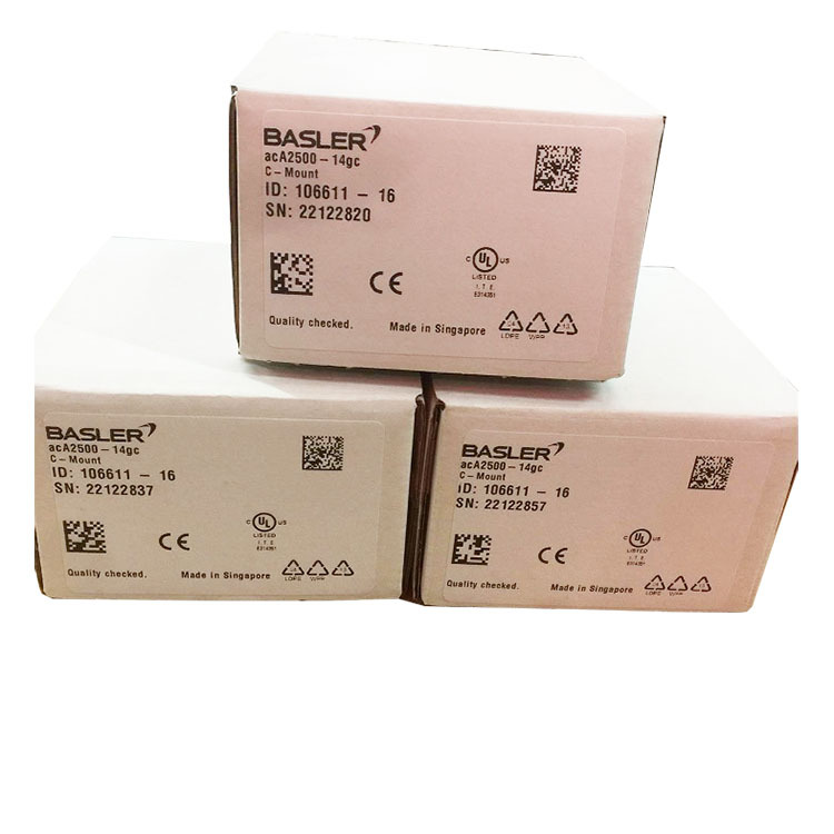 德国巴斯勒工业相机 BASLER acA2500-14gc 彩色网口GigE全新原装