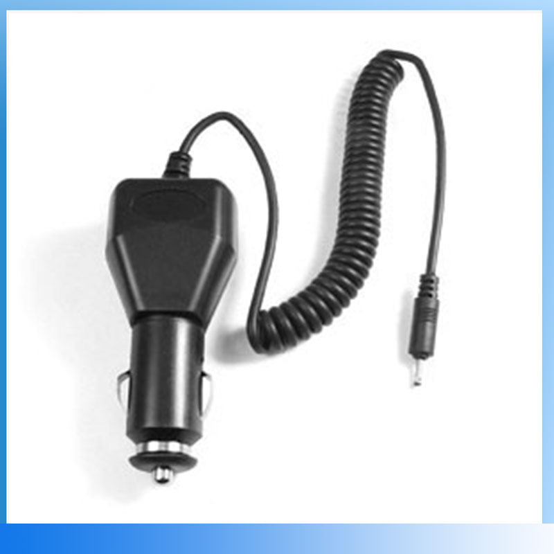 厂家批发三角形带线车充 micro USB卷线车载充电器5V1000MA