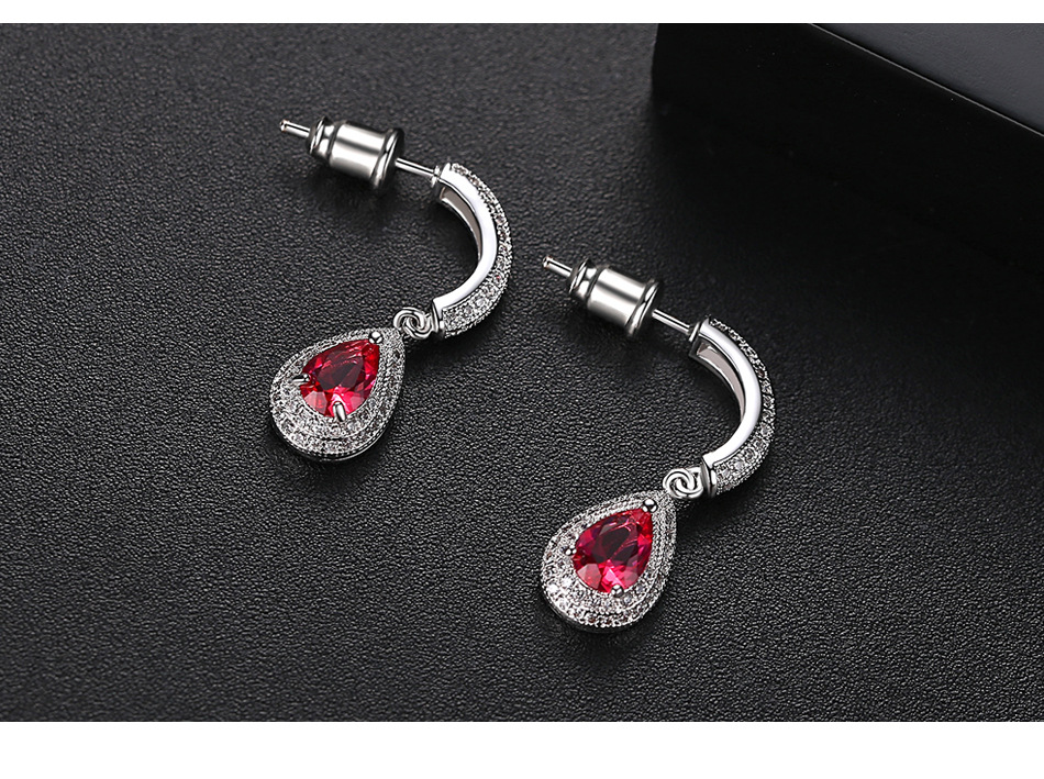 Rotating Time Aaa Pavé Set Lady Earrings display picture 5