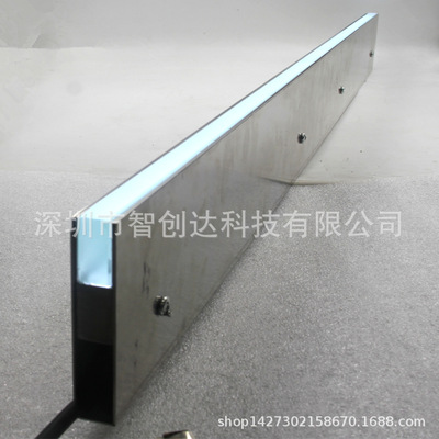 厂家直销新款全彩户外线槽埋地式全玻璃线条灯LED地砖灯