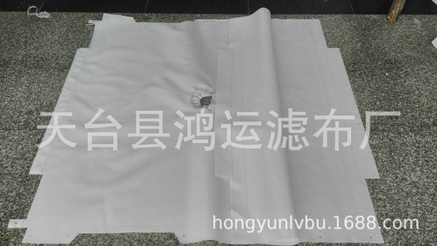 厂家批发量大从优污泥处理 耐高温嵌入式板框滤袋耐酸平纹过滤材