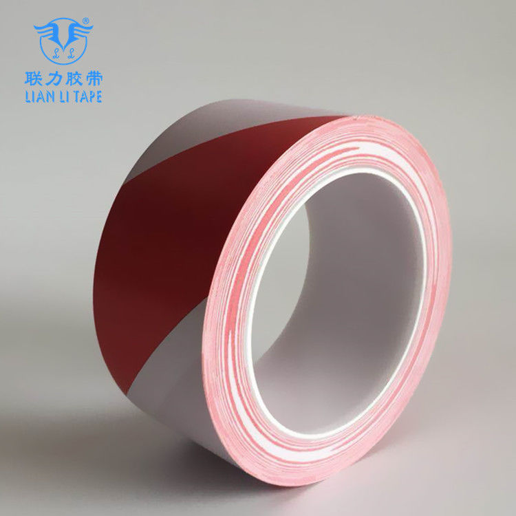 481地板胶带 汽车喷漆警示红白色防水划线无尘车间胶带 33米长