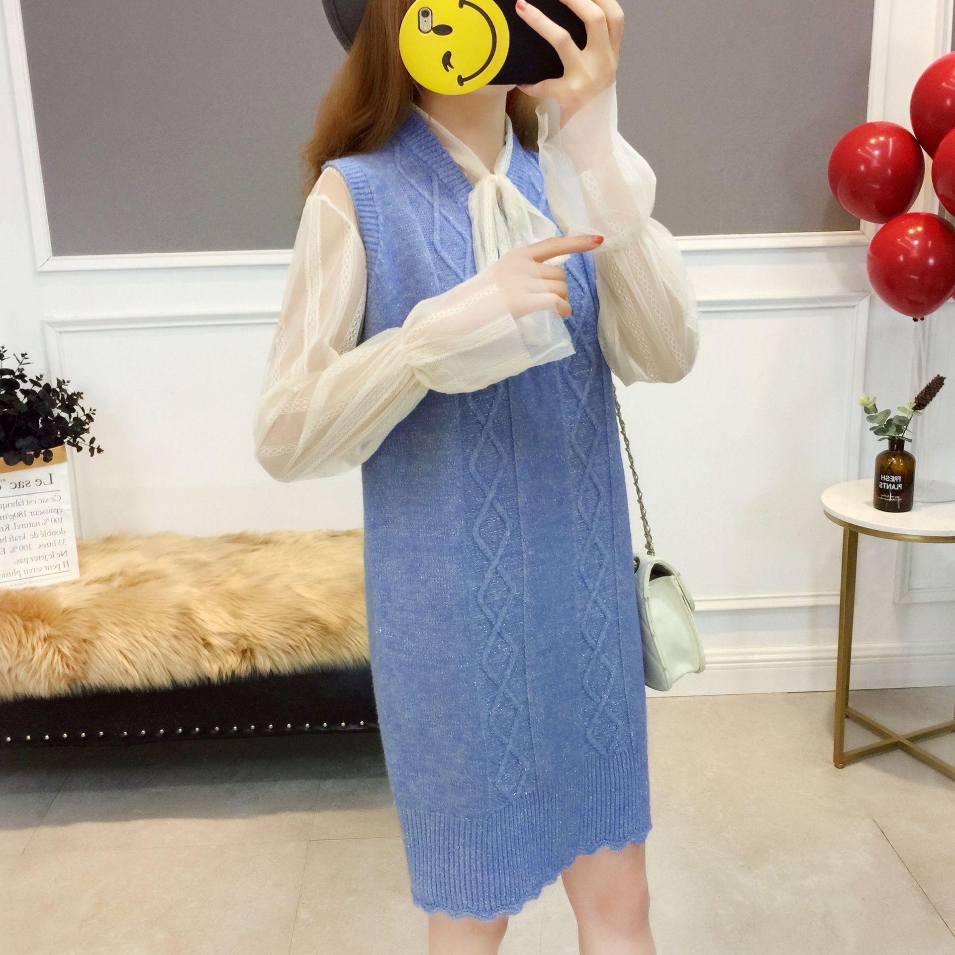 Gilet femme en Mélange de coton - Ref 3316901 Image 13