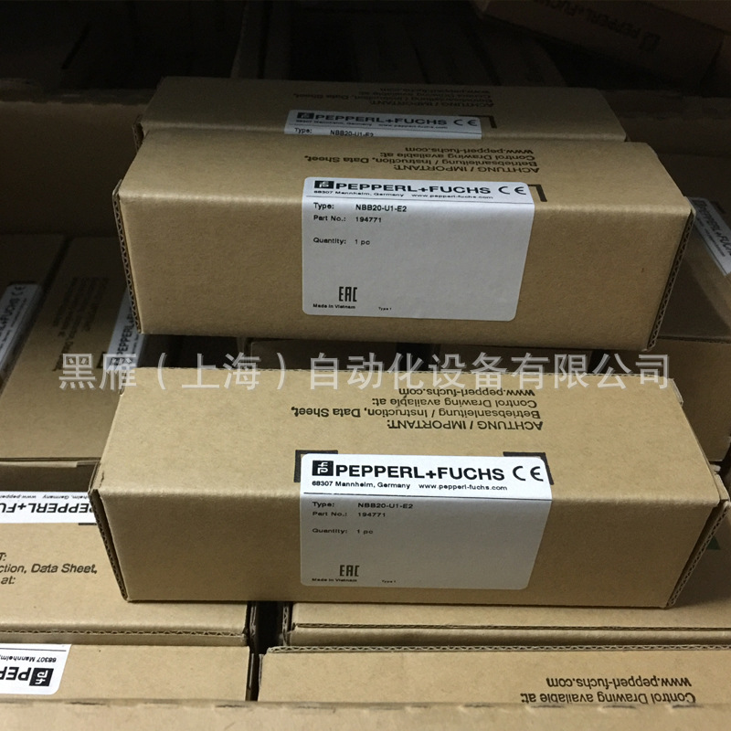 【原装正品】倍加福电感式传感器NBB20-U1-E2德国P+F现货供应