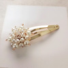 Square universal fashionable hairpins from pearl heart-shaped heart shaped, internet celebrity, wholesale