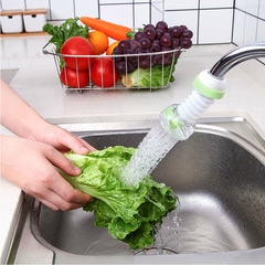 Kitchen faucet splash-proof self-filtering water filter nozzle aerator 360°adjustable water-saving device