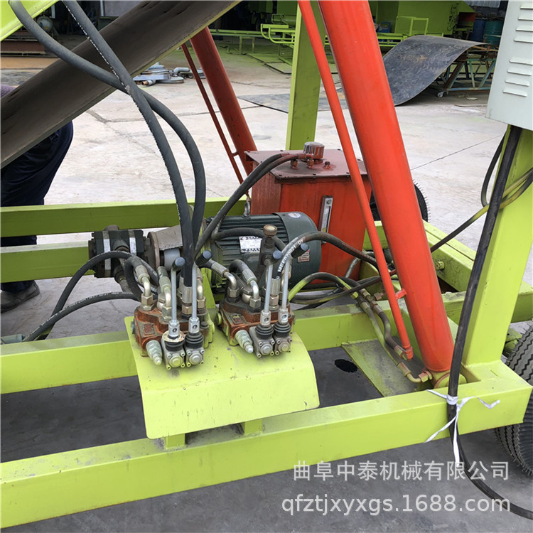 石家庄青贮取料机 液压升降高空扒草机