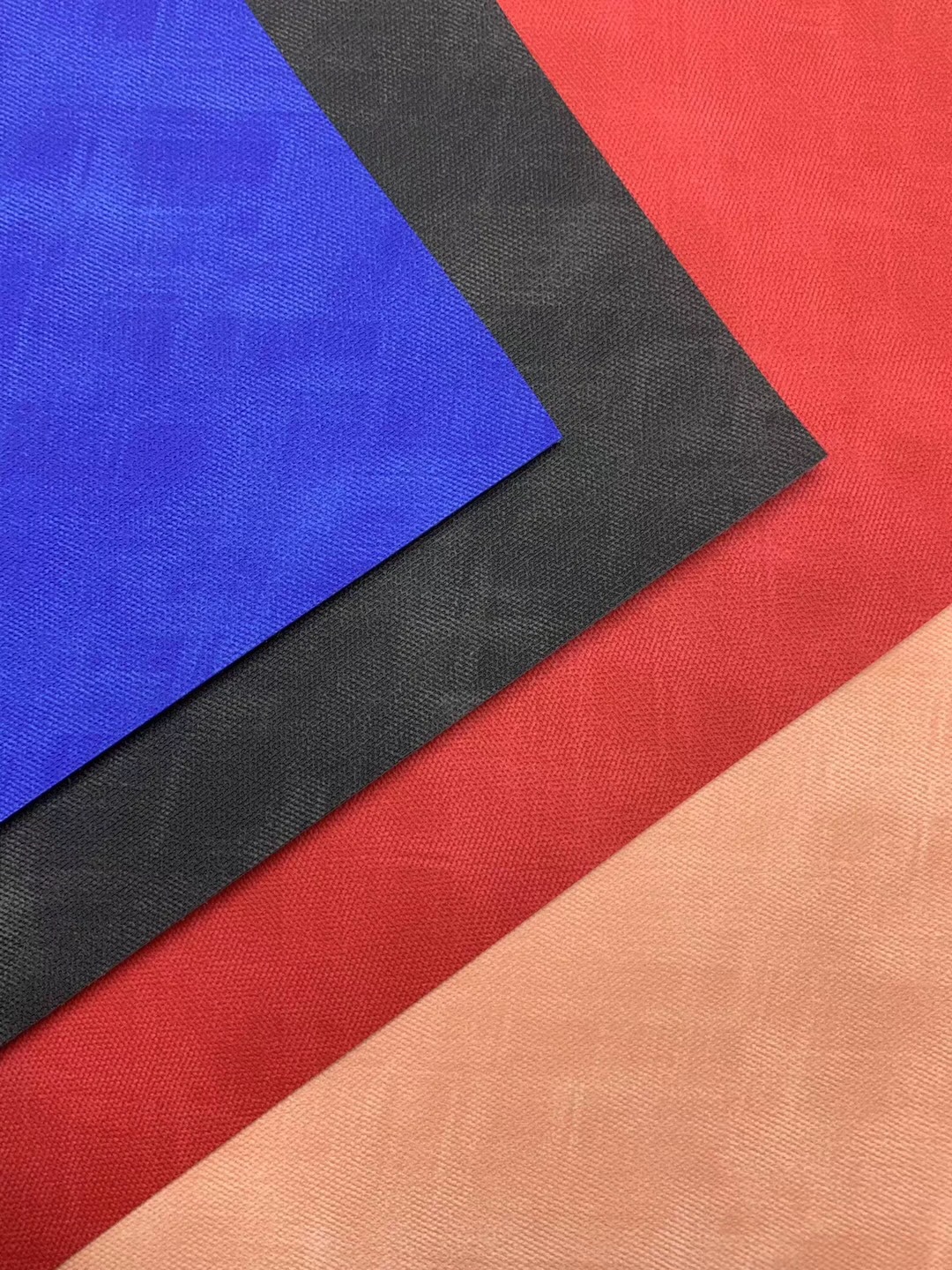 现货PU牛仔布纹人造革 箱包手袋盒子皮套相册包装革