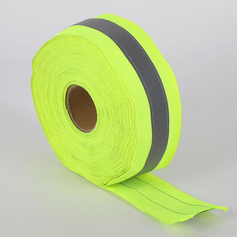 供应反光布系列 彩色反光布 5CM反光条 普亮反光带 高亮反光布