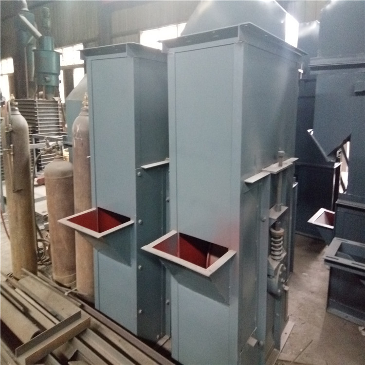 TD250带式斗式提升机 垂直料斗提升机 石膏石头提升机