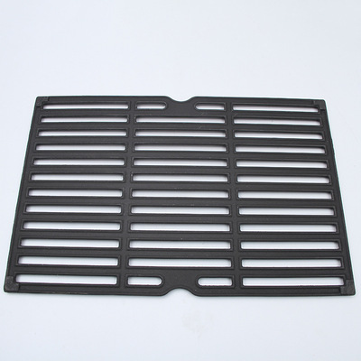 生鐵燒烤網 搪瓷鑄鐵方形烤架49*28 戶外bbq烤爐工具外貿廠家定做