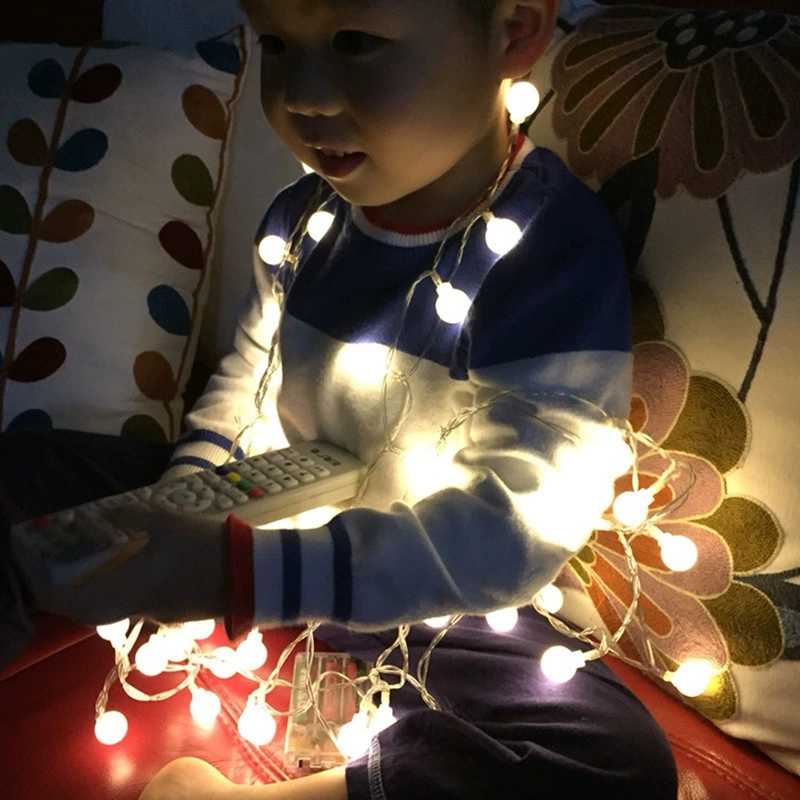 LED string lights waterproof, battery or USB powered, multi‑length and modes for camping & decoration