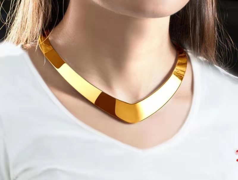 Fashion Geometric Alloy Plating Womenu0027S Necklace 1 Piece