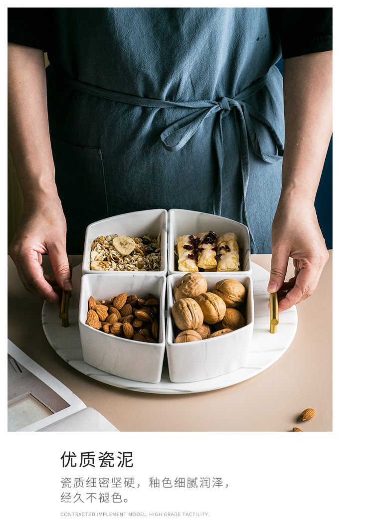 圆形果盘拼盘 详情