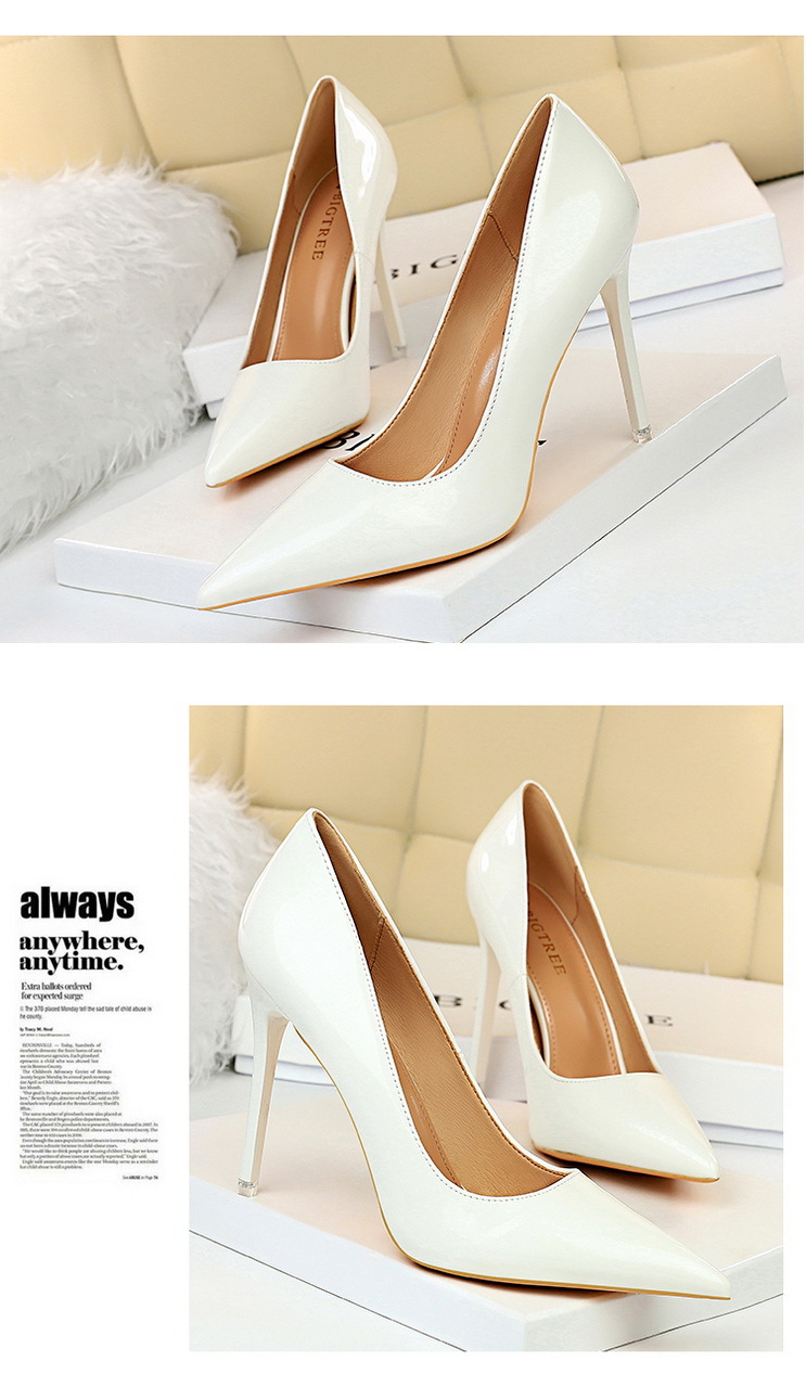 Women's Elegant Solid Color Point Toe Pumps display picture 16