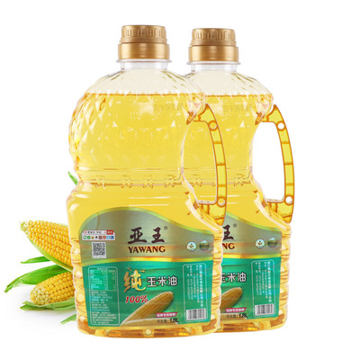 天然植物鲜胚压榨玉米油 亚王玉米油 玉米食用油礼盒批发