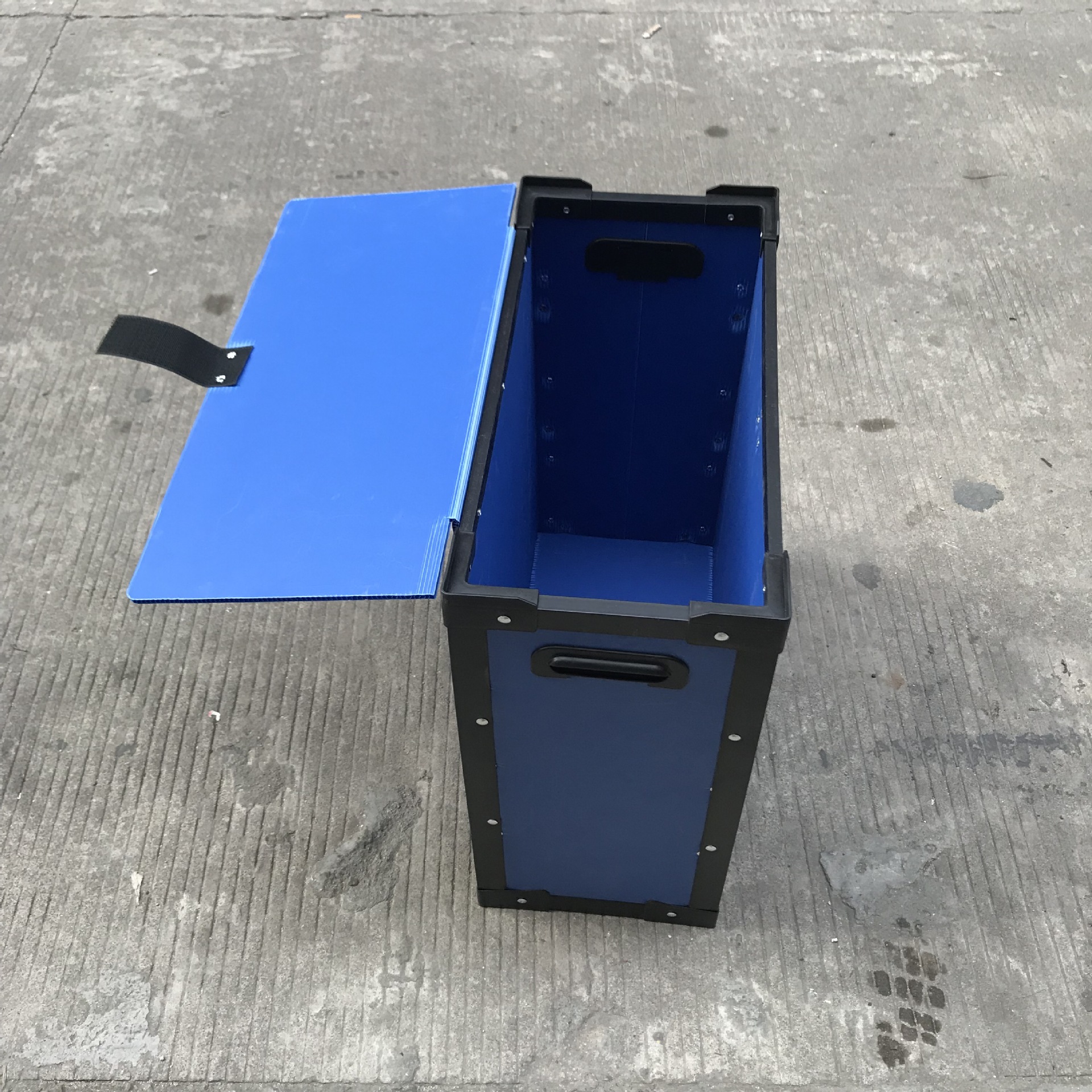 塑料中空板周转箱防静电中空板刀卡塑胶瓦楞箱 折叠塑料水果纸箱