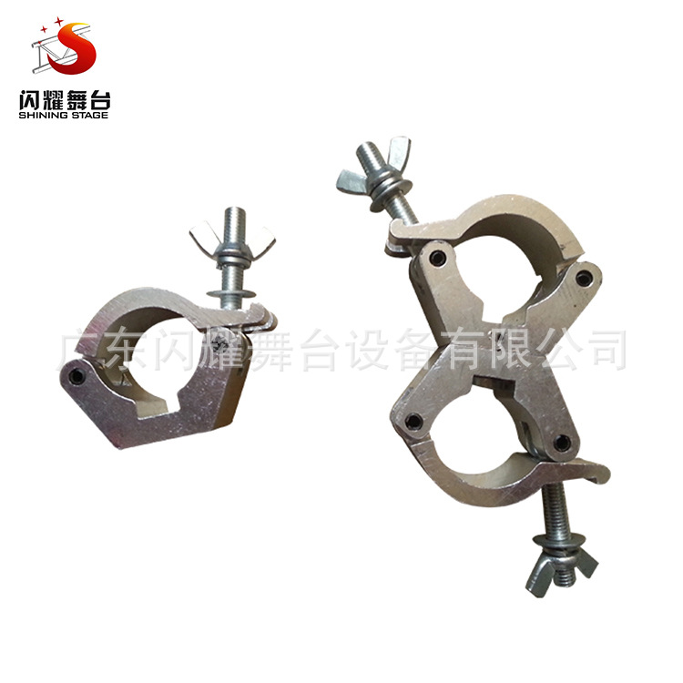 佛山厂家批发6082铝合金灯光音响架套筒、环扣等配件