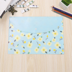 New Korean Style A4 Cute Rabbit File Bag PP Cartoon File Folder Office Supplies Student Test Paper Bag