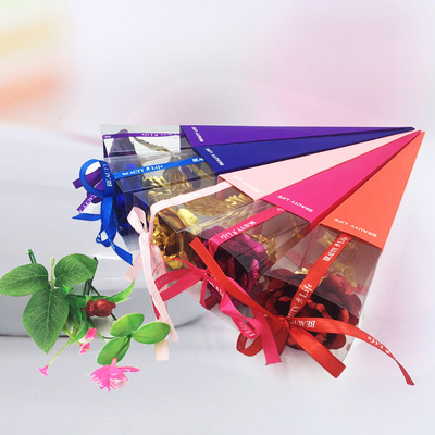 24k金箔玫瑰仿真花折叠盒 教师节礼物七夕情人节礼品礼盒外贸批发|ms