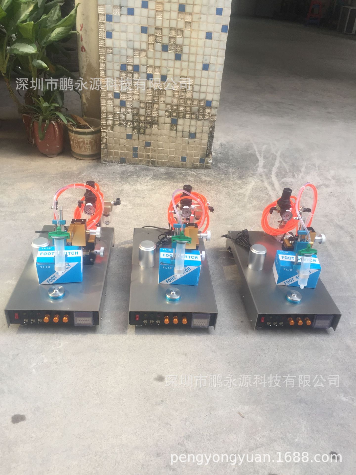 耳机 音响 微型喇叭点胶机 音膜点胶机 圆形 针筒式带回吸点胶机