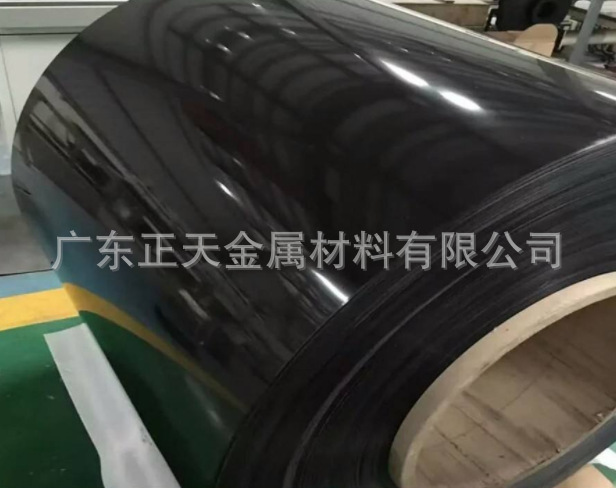 304黑色镀镍不锈钢带，304电镀枪色不锈钢带