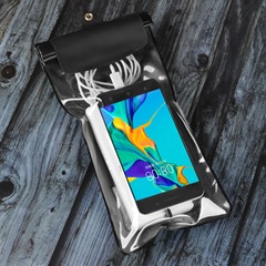 Rainy Day Equipment Meituan Rider Delivery Dedicated Waterproof Phone Bag with Earphone Jack and Rechargeable Feature