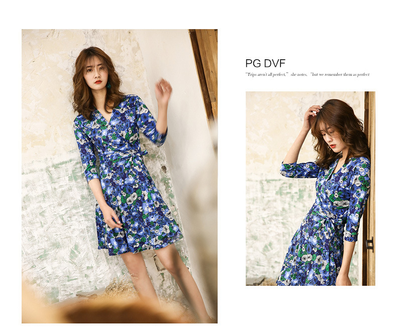 Robe femme PG DVF en Mousseline - Ref 3327364 Image 11