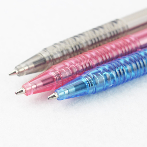 Free Horse HO-309 click ballpoint pen office ball pen black blue red 0.7mm