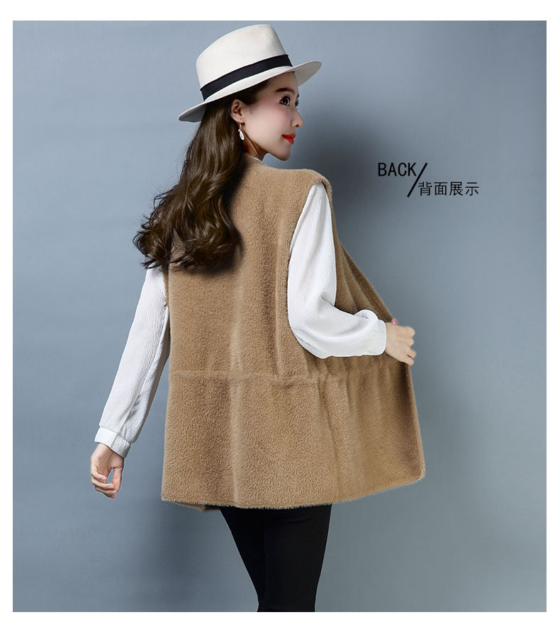 Gilet femme en Mélange de coton - Ref 3317280 Image 11