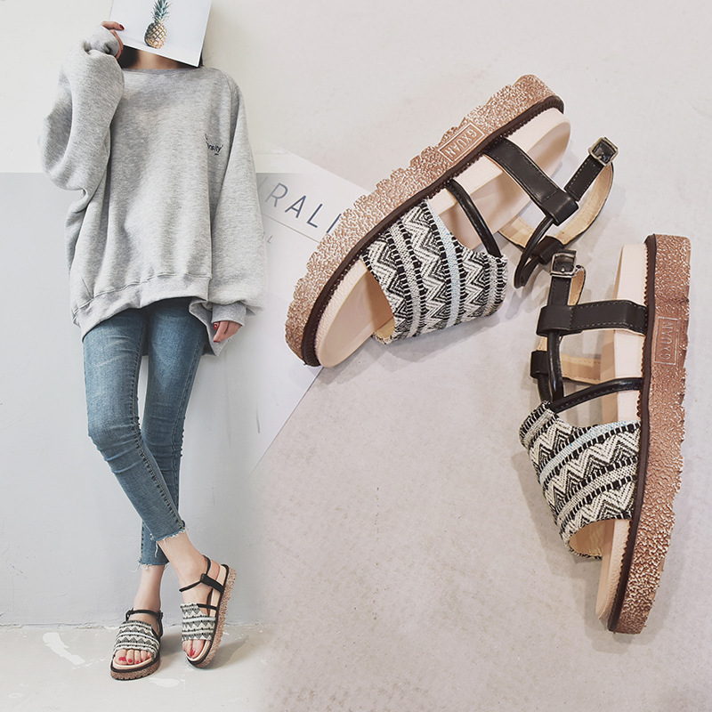 Chaussures été pour femme en Caoutchouc - Ref 3346924 Image 18