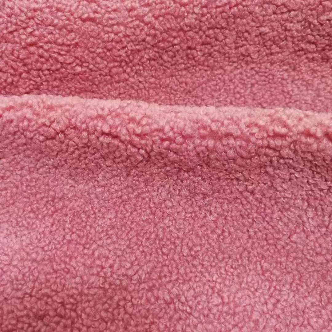 厂家批发针织奥毛呢圈圈绒人造皮草女装面里料2019新款现货优惠