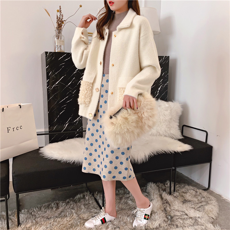 Pull femme en Cheveux de vison - Ref 3414448 Image 8