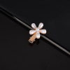 Woven hair accessory handmade, hairgrip from pearl with bow, hairpins, internet celebrity, simple and elegant design, Korean style