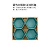 Nordic Creative Ceramics Separation Water Fruit Drive Snacks Cant Candy Dried Fruit Plate Simple Family afternoon refreshment snack plate