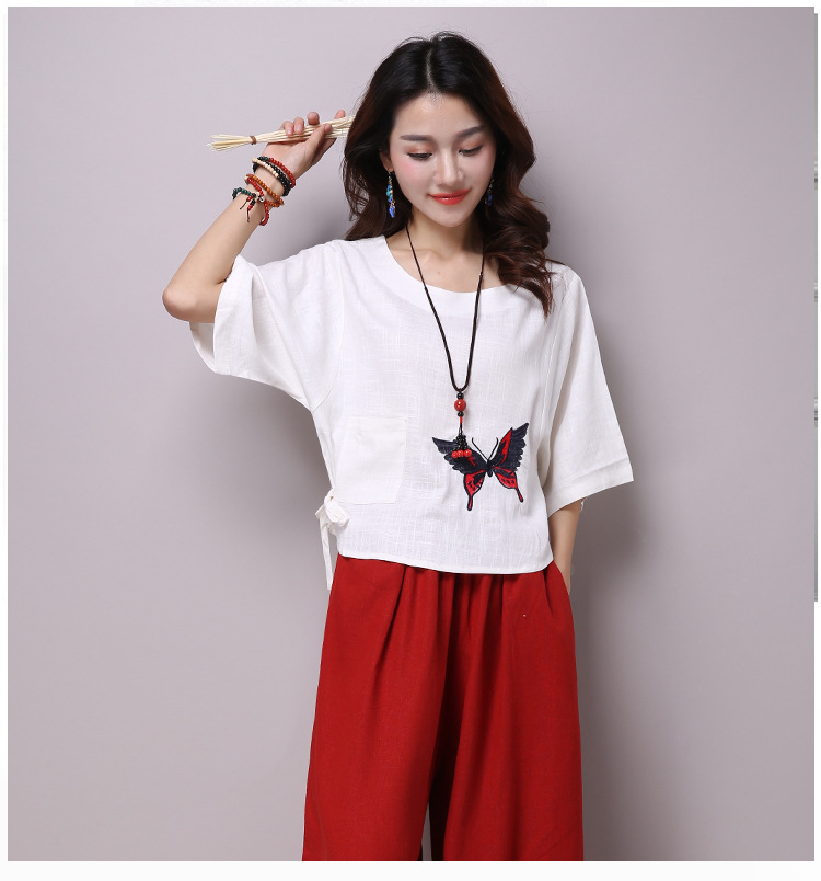 Costume femme en Coton et lin - Ref 3334032 Image 22