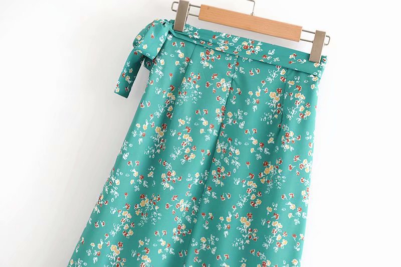 Polyester Fashionskirt(Green-s) NHDS0692-Green-s