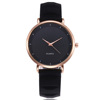 Fashionable silica gel watch strap, trend quartz watches for leisure, simple and elegant design
