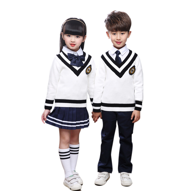 幼儿园园服男女童装春秋冬季韩版学院风日系校服制服中小学生班服|ms