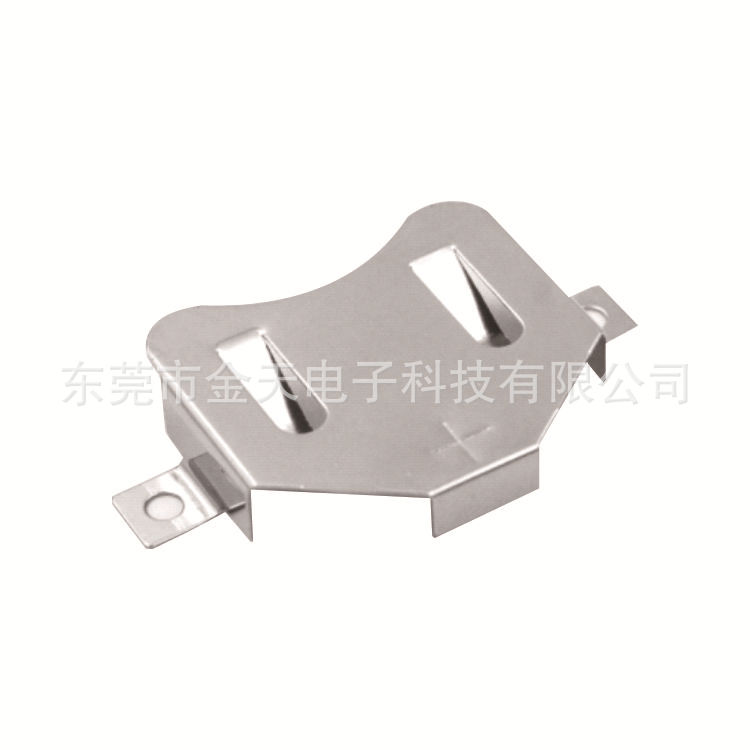 CR1220电池扣 CR1216 电池座 SMT 贴片电池片 JTN-1222