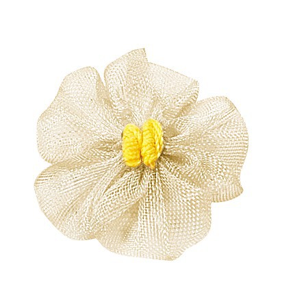 Yao Ming cinta flor hecha a mano accesorios de vestir tocado accesorios zapato flor ropa interior accesorios pequeña flor