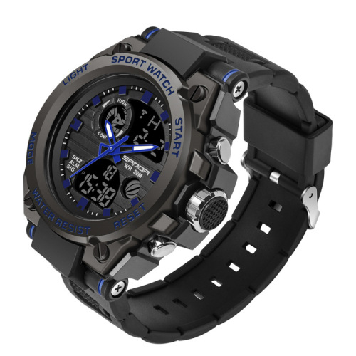 SANDA739 multifunctional waterproof electronic sports watch e-commerce hot-selling watch one piece drop shipping sports watch