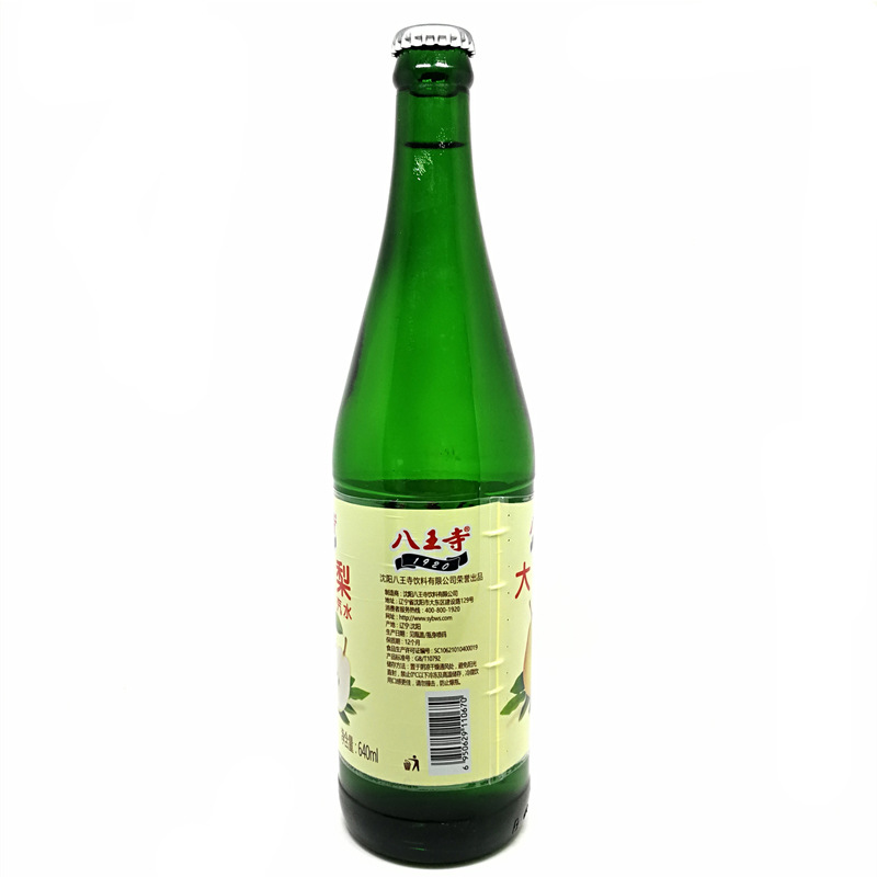 東北特産 八王寺大白梨汽水 經典果味老汽水 640*12 飲料團購