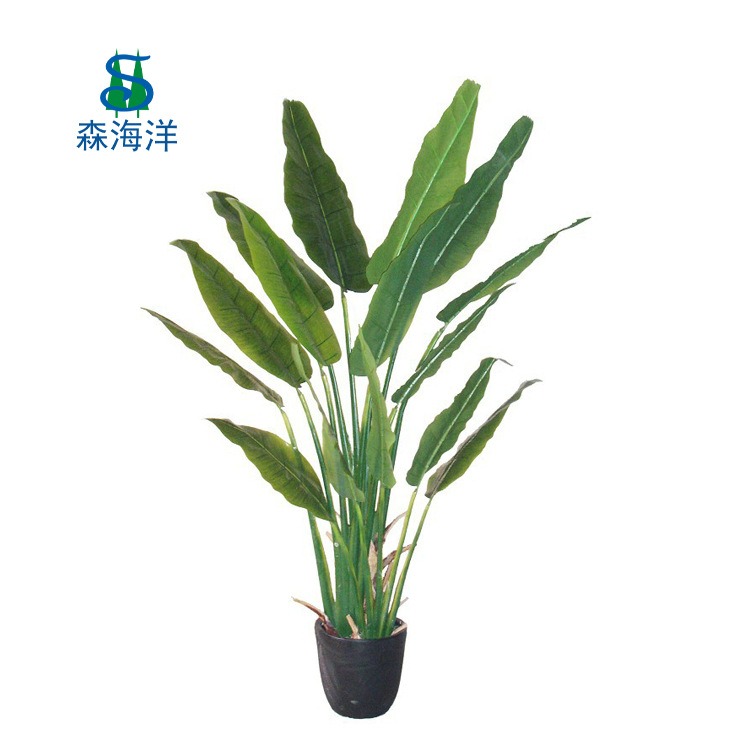 En stock planta verde bonsai cola de Fénix girasol Estilo nórdico gran planta verde cola suelta girasol simulación árbol sala de estar árbol artificial bonsai